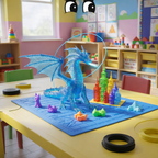Silikoninis kilimėlis 3D rašikliui